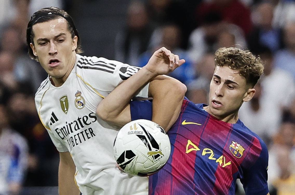 （外代二线）足球——西甲联赛：皇马胜巴萨